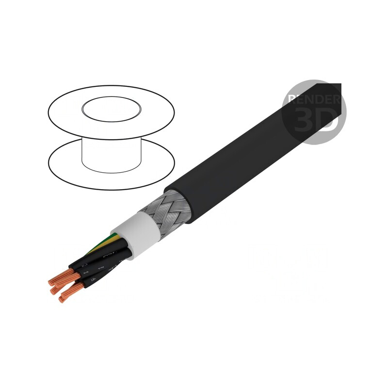 Cablu Ecranat BiT 1000 CY FR 5G1mm2 Cupru Cositorit | Electronic-mag.ro | Componente Electronice Cablu Ecranat BiT 1000 CY FR 5G1mm2 Cupru Cositorit | Electronic-mag.ro | Componente Electronice