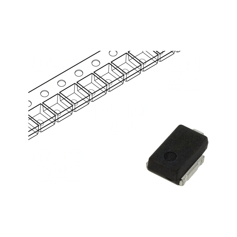 TVS Diodă 5.2kW 40V 114A Unidirecțională DO218AC | Electronic-mag.ro | Componente Electronice
