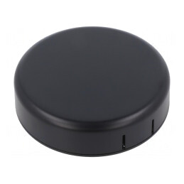 Carcasă alarmă ABS neagră 80mm 20,3mm | Electronic-mag.ro | Componente Electronice
