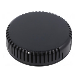 Carcasă Neagră Ventilată pt. Alarmă 20,3mm ABS  | Electronic-mag.ro | Componente Electronice