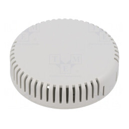 Carcasă pt. alarmă ABS gri ventilată 20,3mm | Electronic-mag.ro | Componente Electronice