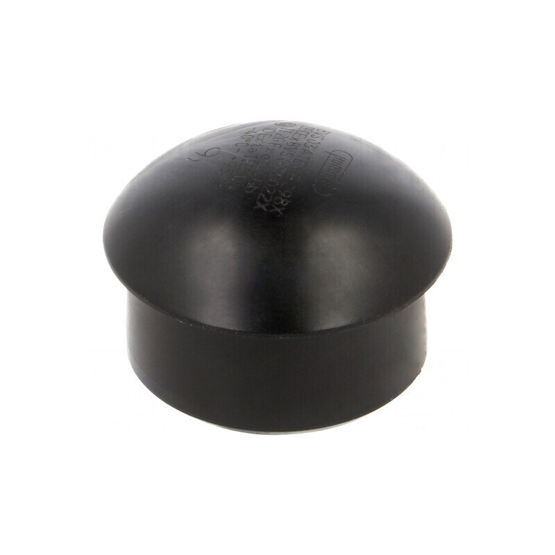 Capac de protecție negru elastomer PG42 HSK-V-Ex | Electronic-mag.ro | Componente Electronice