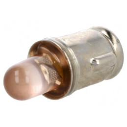 Lampă LED portocalie 12V BA7S | Electronic-mag.ro | Componente Electronice