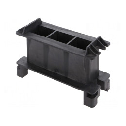 Carcasă fără pini 1 secțiune THT | Electronic-mag.ro | Componente Electronice