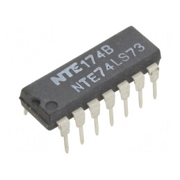 Digital Circuit Flip-Flop JK 2-Channel TTL DIP14 | Electronic-mag.ro | Componente Electronice