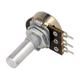 Potentiometru axial 100kΩ 100mW 6mm mono | Electronic-mag.ro | Componente Electronice