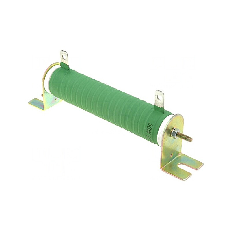 Rezistor Bobinat 22Ω 50W cu Ochiuri | Electronic-mag.ro | Componente Electronice