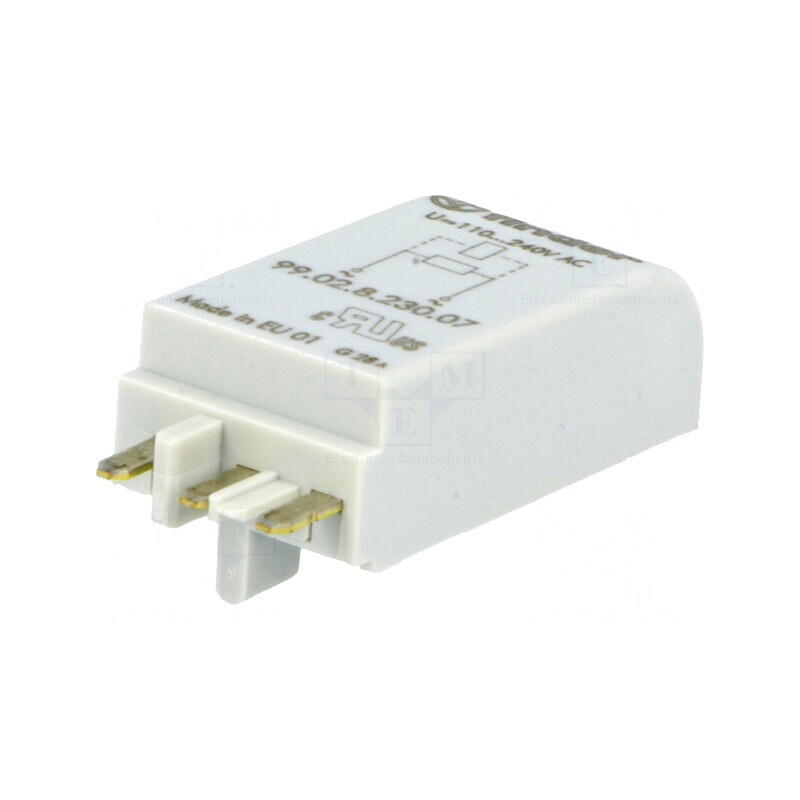 Modul Protecție Soclu Verde 110-240V AC | Electronic-mag.ro | Componente Electronice