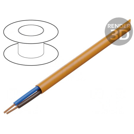 Cablu ÖLFLEX 500 P 2x1mm2 Neecranat Cu 300V/500V | Electronic-mag.ro | Componente Electronice