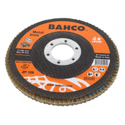 Disc de șlefuit cu lamelă 115mm 22,23mm 4* | Electronic-mag.ro | Componente Electronice