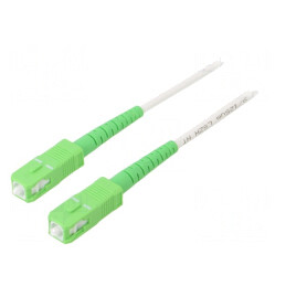 Patch Cord Fibră Optică 0.5m OS2 SC/APC LSZH | Electronic-mag.ro | Componente Electronice