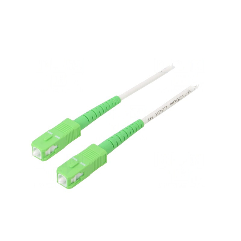 Patch Cord Fibră Optică 0.5m OS2 SC/APC LSZH | Electronic-mag.ro | Componente Electronice