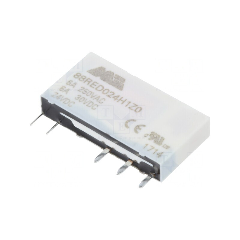 Releu Electromagnetic SPDT 24VDC 6A/250VAC | Electronic-mag.ro | Componente Electronice