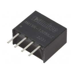 Convertor DC/DC 0.75W 12V la 5V 150mA | Electronic-mag.ro | Componente Electronice