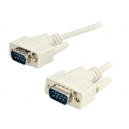 Cablu D-Sub 9 pini 3m Conexiune 1:1 | Electronic-mag.ro | Componente Electronice