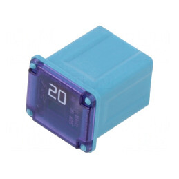 Siguranță Auto 20A 58VDC 12x14,1x15,9mm JAPVAL | Electronic-mag.ro | Componente Electronice