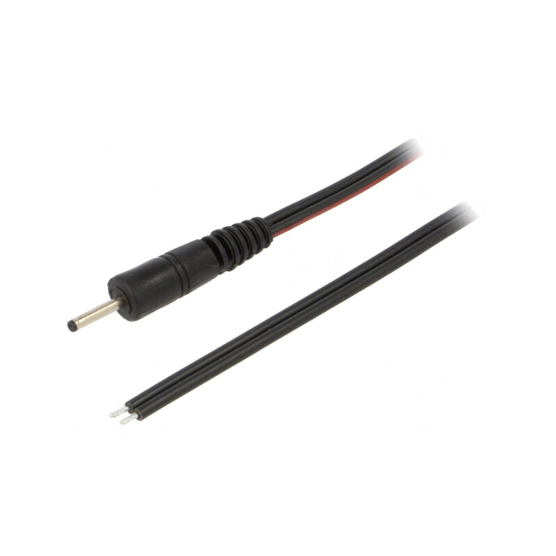 Cablu Alimentare DC 2,35/0,7 Negru 1,5m | Electronic-mag.ro | Componente Electronice