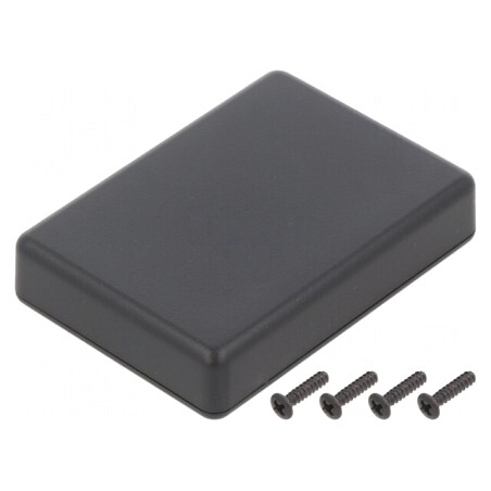 Carcasă universală ABS neagră 50x70x15mm IP40 | Electronic-mag.ro | Componente Electronice