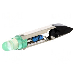 Lampă LED Verde 12VDC/12VAC T6.8 | Electronic-mag.ro | Componente Electronice