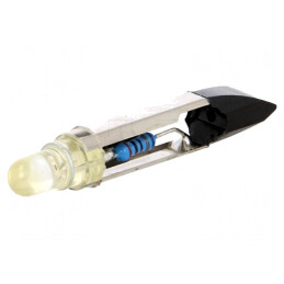 Lampă LED galbenă 24V T6,8 | Electronic-mag.ro | Componente Electronice