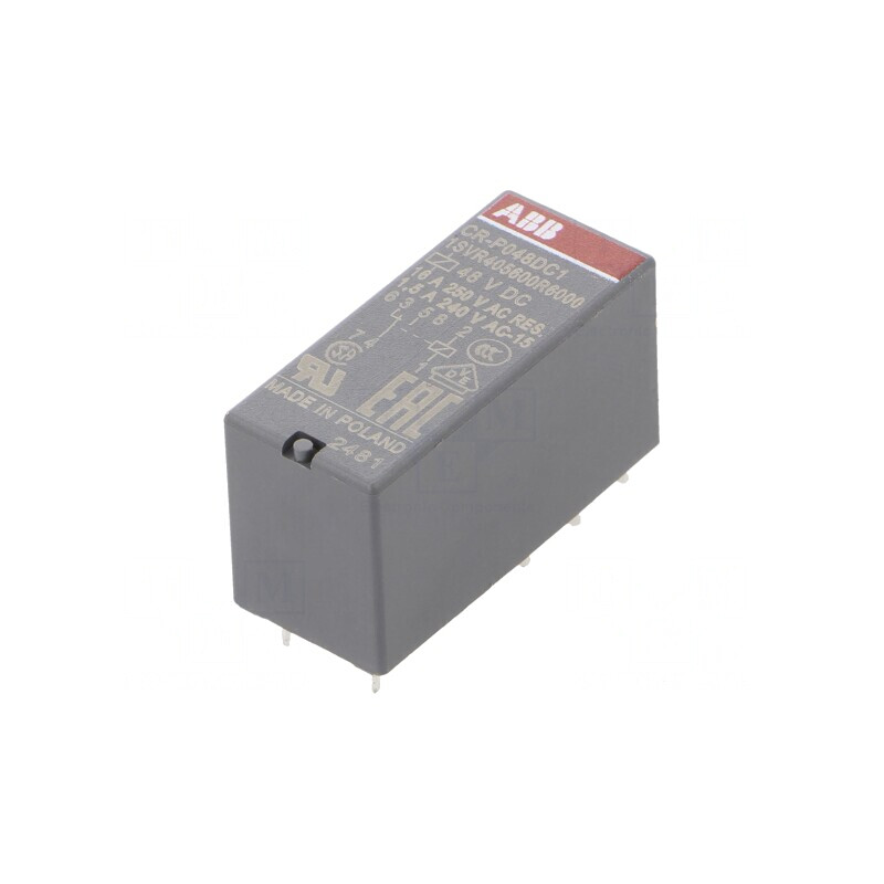Releu Electromagnetic SPDT 48VDC 16A PCB | Electronic-mag.ro | Componente Electronice Releu Electromagnetic SPDT 48VDC 16A PCB | Electronic-mag.ro | Componente Electronice