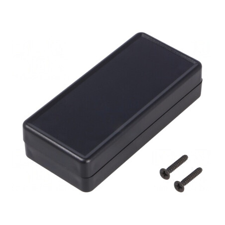 Carcasă universală MINI ABS neagră 30x65x15mm | Electronic-mag.ro | Componente Electronice
