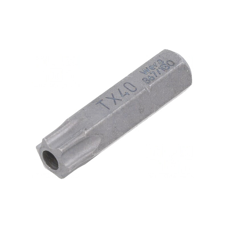 Capăt de șurubelniță Torx T40H 25mm | Electronic-mag.ro | Componente Electronice