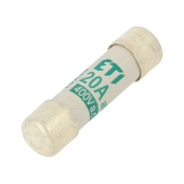 Siguranță AM 20A 400VAC cilindrică 10.3x38mm | Electronic-mag.ro | Componente Electronice