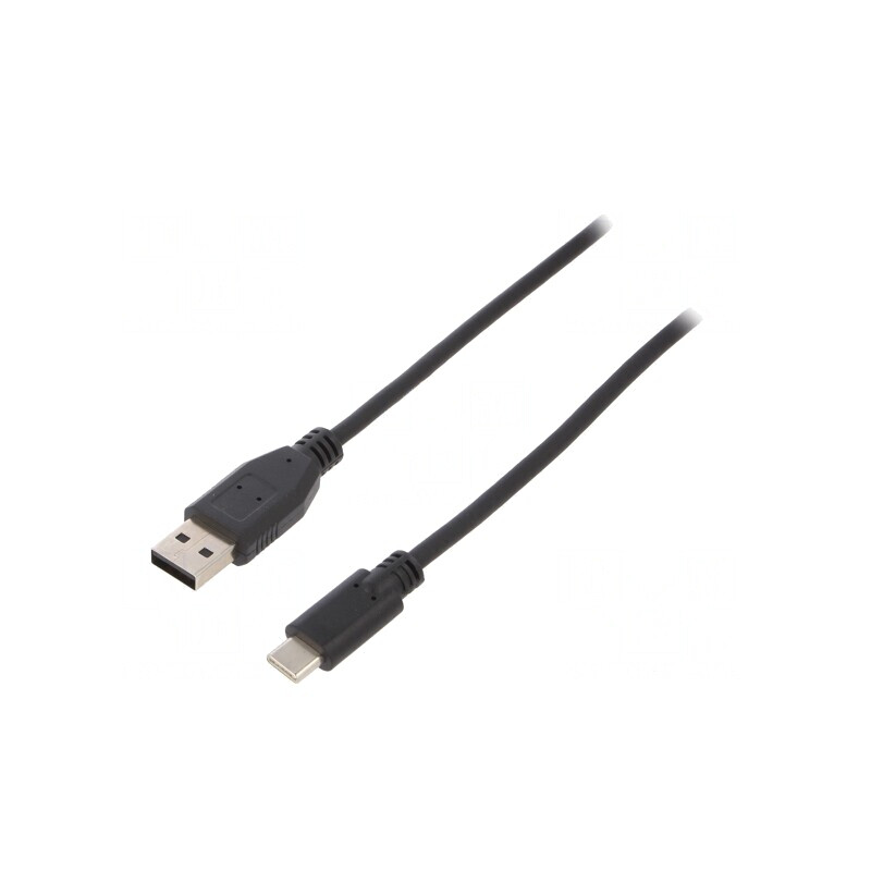 Cablu USB 2.0 A la USB C 0.5m Negru | Electronic-mag.ro | Componente Electronice Cablu USB 2.0 A la USB C 0.5m Negru | Electronic-mag.ro | Componente Electronice