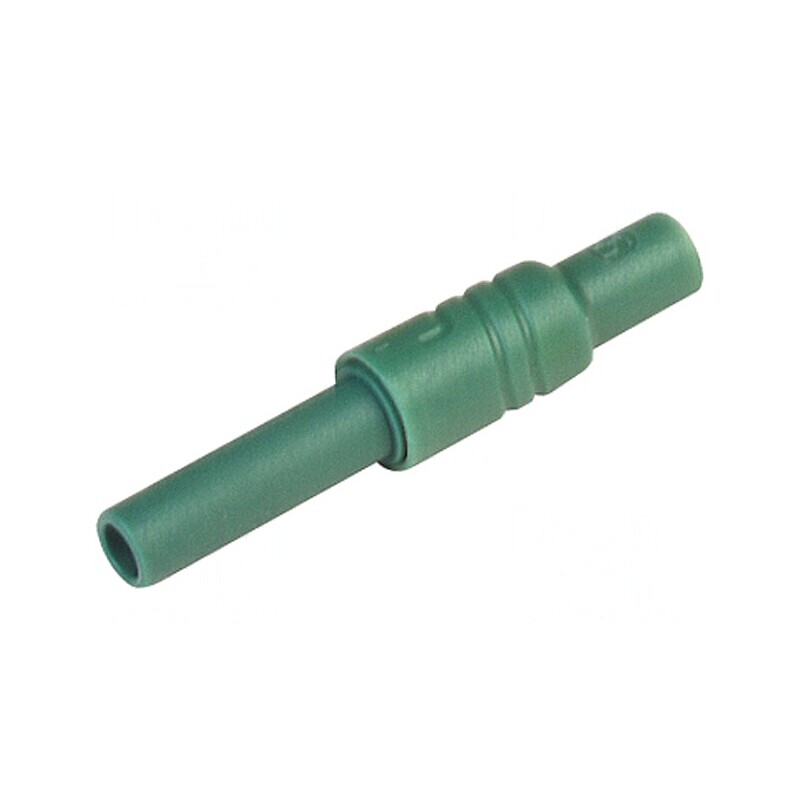 Soclu banană verde 4mm 24A 1kVDC | Electronic-mag.ro | Componente Electronice