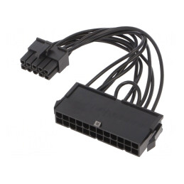 Cablu de Alimentare 10pin Tată la ATX 24pin Feminin 0,1m | Electronic-mag.ro | Componente Electronice