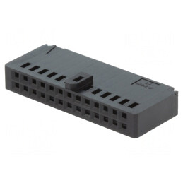 Mufă cablu-placă 26 pini 2,54mm AMPMODU MOD IV | Electronic-mag.ro | Componente Electronice