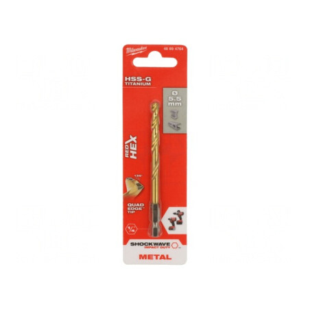 Burghiu Metal Ø 5,5mm Oțel Rapid HSS-G | Electronic-mag.ro | Componente Electronice
