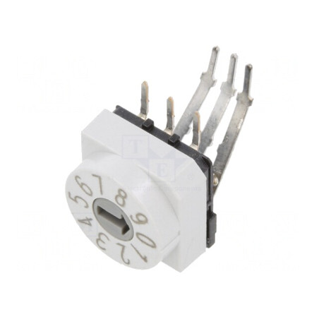 Întrerupător codificare DEC/BCD THT 10 poziții 80mΩ | Electronic-mag.ro | Componente Electronice