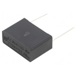 Condensator cu Polipropilenă 1,5uF 31x22x12mm THT ±20% | Electronic-mag.ro | Componente Electronice