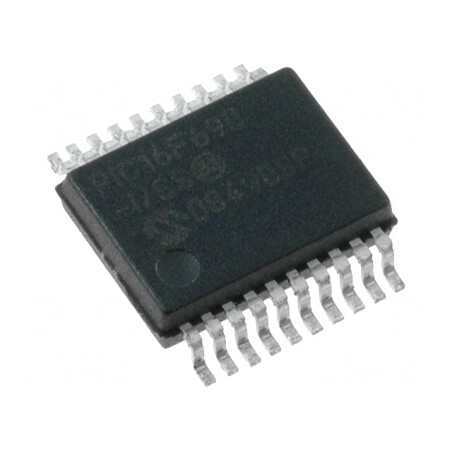 Microcontroler PIC16 20MHz 7kB SMD SSOP20 | Electronic-mag.ro | Componente Electronice