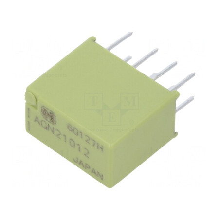 Releu Electromagnetic DPDT 12VDC SMT 1A | Electronic-mag.ro | Componente Electronice