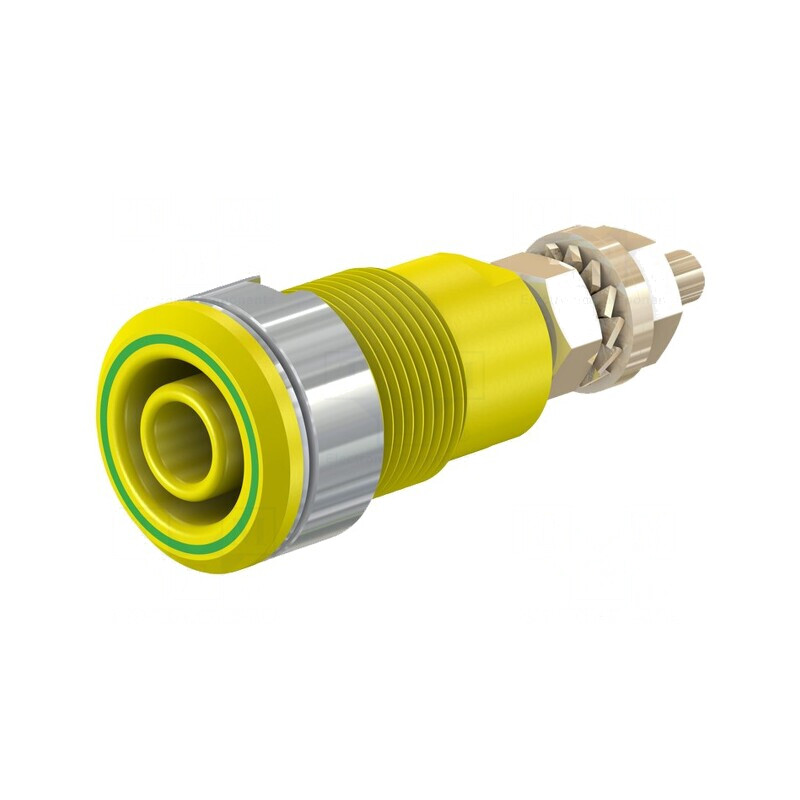 Soclu Banană 4mm 32A 1kV Galben-Verde Aurit | Electronic-mag.ro | Componente Electronice Soclu Banană 4mm 32A 1kV Galben-Verde Aurit | Electronic-mag.ro | Componente Electronice
