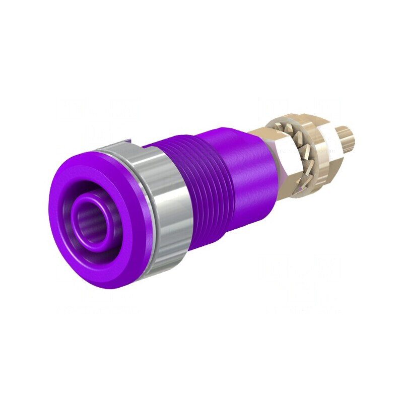 Soclu Banană 4mm Violet Aurit 32A 1kV | Electronic-mag.ro | Componente Electronice Soclu Banană 4mm Violet Aurit 32A 1kV | Electronic-mag.ro | Componente Electronice