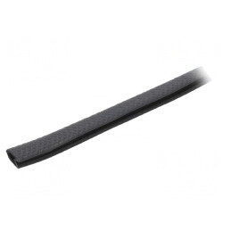 Ecran PVC Negru 10m x 9,5mm | Electronic-mag.ro | Componente Electronice
