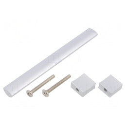 Manetă Aluminiu Naturală 30,5mm 148mm 15,5mm | Electronic-mag.ro | Componente Electronice