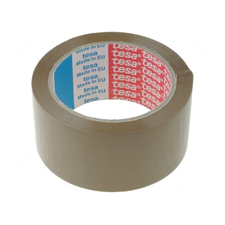 Bandă adezivă maro 66m x 50mm x 46um pentru ambalare | Electronic-mag.ro | Componente Electronice