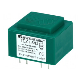 Transformator încapsulat 1,5VA 230V la 24V | Electronic-mag.ro | Componente Electronice
