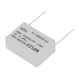 Condensator cu Polipropilenă 1.5uF THT ±10% | Electronic-mag.ro | Componente Electronice