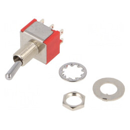 Comutator Basculant DPDT ON-ON 2A/250VAC 5A/28VDC | Electronic-mag.ro | Componente Electronice