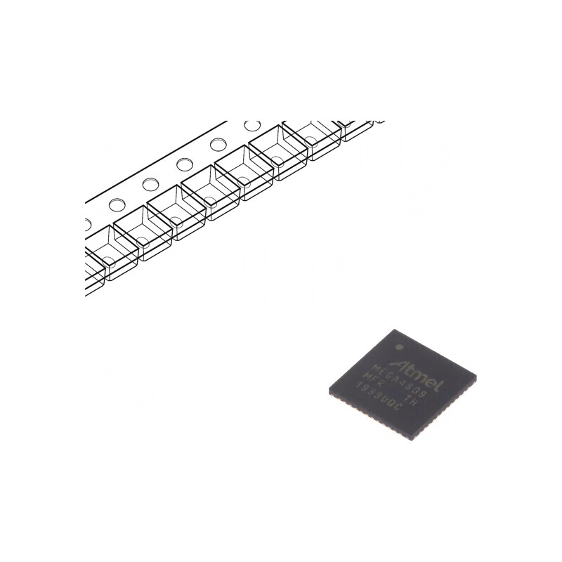 Microcontroler AVR UQFN48 cu Interfață I2C, SPI, UPDI, USART x4 | Electronic-mag.ro | Componente Electronice