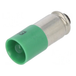 Lampă LED Verde S5,7s 24V 1 Diode | Electronic-mag.ro | Componente Electronice
