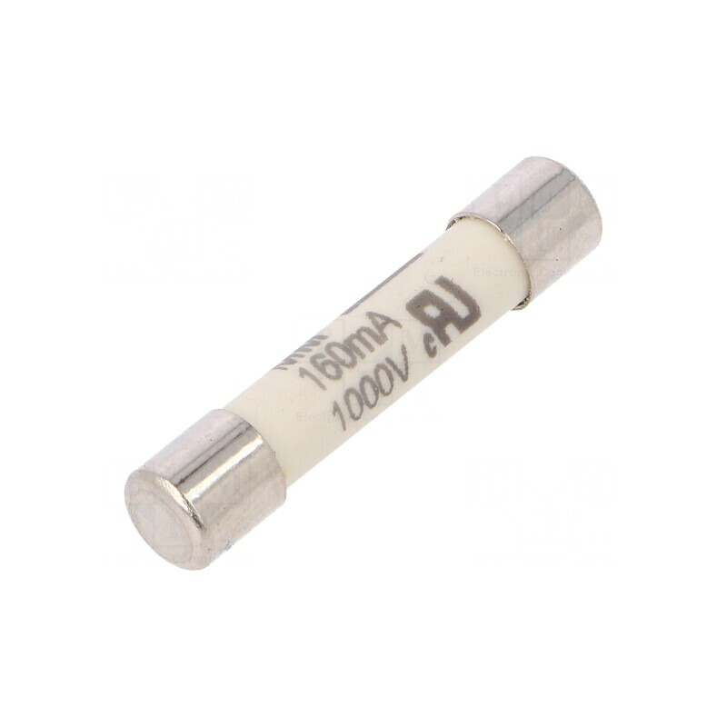 Siguranţă ultra-rapid 160mA 1kVAC 6,3x32mm alamă | Electronic-mag.ro | Componente Electronice