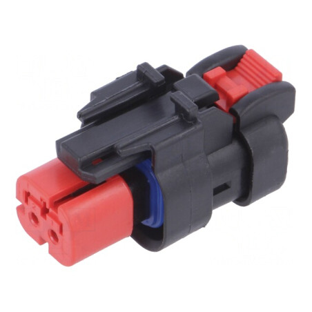 Plug electric cu 2 pini AS 16, Key 1 | Electronic-mag.ro | Componente Electronice
