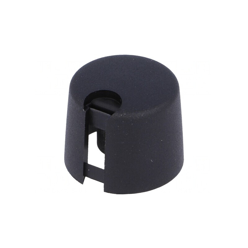 Buton Rotativ Negru cu Indicator 6mmx20mm | Electronic-mag.ro | Componente Electronice